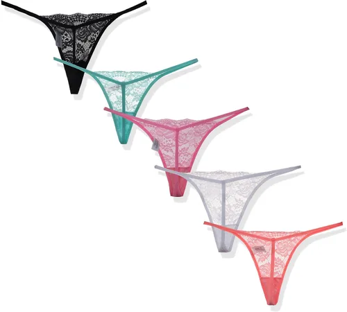 Vista 2 de Sexy G-STRING, tanga, ropa interior, pack de 5