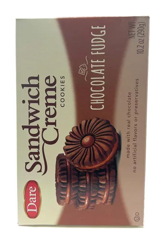 Vista 4 de Dare Galletas, Crema de chocolate, 10.2 oz (cfuda)