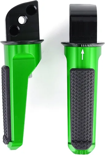 Vista 7 de Para Kawasaki Z900 Z1000 Z800 Z650 ZX6R ZX10R ER6F ER6N Ninja 650 400 H2 SX Versys 650 1000 Reposapiés traseros Accesorios de actualización de Negro