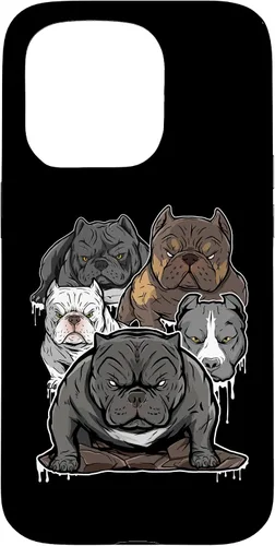 Vista 14 de Pitbull shirt, Pitbull terrier, Bully, American bullies dog Case for iPhone 16