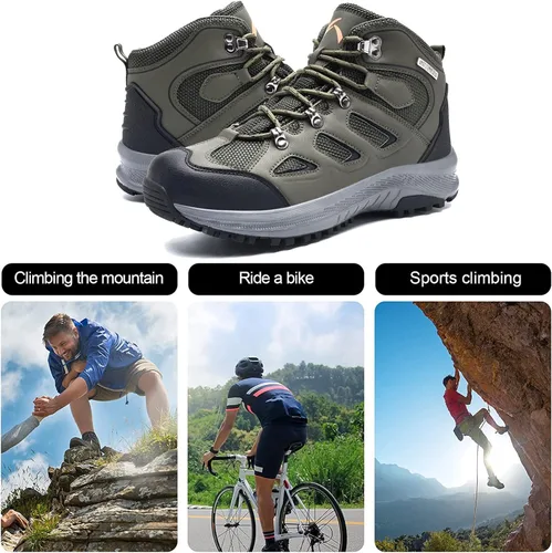 Vista 4 de UPSOLO mens Hiking Boots