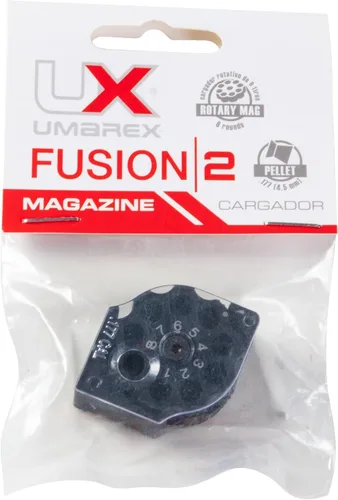 Vista 6 de Umarex Fusion 2 .177 Caliber Pellet Gun Air Rifle Magazine, Black