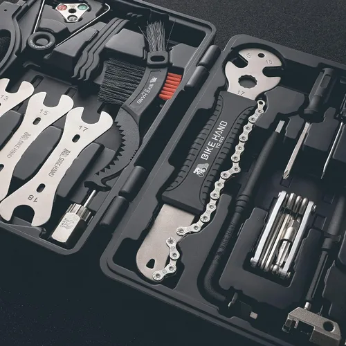 Vista 4 de BIKEHAND - Kit de herramientas de mantenimiento de reparación de bicicletas de calidad para bicicletas