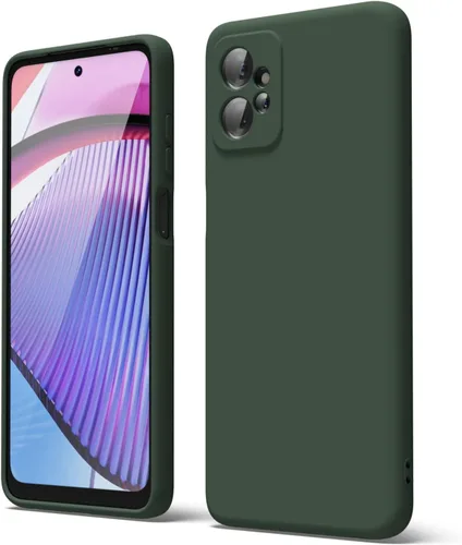 Vista 21 de oakxco para Motorola Moto G Power 2022 Funda de teléfono/Moto G Play 2023 Funda de teléfono de silicona líquida, goma de goma delgada y suave en gel