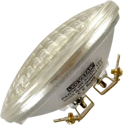 Vista 2 de Vstar LED PAR36 9W (Eq a 50W halógeno) 12V AC/DC lámpara paisaje impermeable (paquete de 4 - blanco cálido) 12V AC/DC, warm white 3000k,DOE