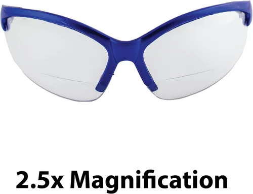 Vista 2 de Birdz Gafas de seguridad Flamingo para enfermeras, asistente dental, gafas de sol de disparo para mujeres, mujeres y hombres, marco azul con lente