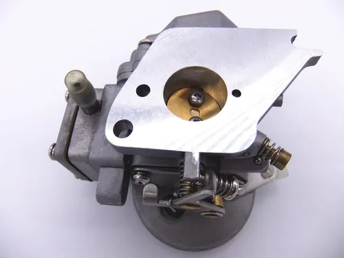 Vista 4 de Conjunto de carburador de carbohidratos para motor de barco 6E3-14301-03 6E3-14301-04 6E3-14301-05 6E0-14301-05 6E4-14301-71 para Yamaha 4M 5M 4HP