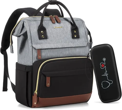 Vista 25 de LOVEVOOK Mochila para laptop para mujer, 15,6 pulg.