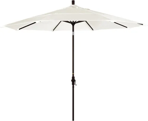 Vista 13 de California Umbrella 11' Rd Tahoe Series Aluminum Patio Umbrella Beige antiguo