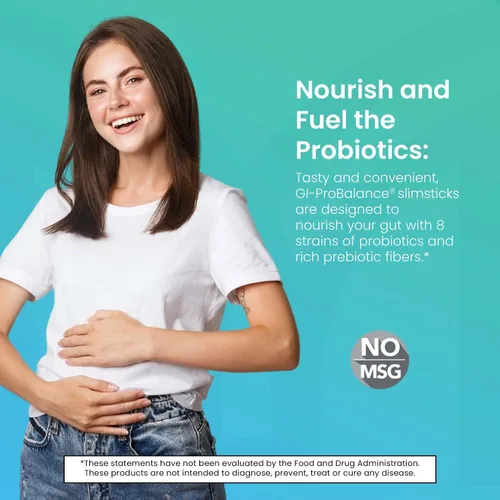 Vista 4 de Mannatech - GI-ProBalance® - Sabor Yogur - 30 Slimsticks