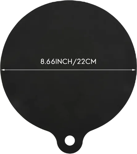 Vista 6 de Protector de alfombrilla de inducción para placa de cocción de inducción, almohadilla de aislamiento térmico de silicona antideslizante, cubierta