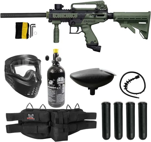 Vista 10 de Maddog Tippmann Cronus - Marcador táctico de paintball plateado