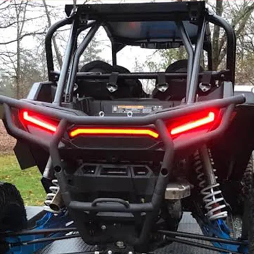 Vista 3 de RZR 1000 XP Luz trasera LED de freno central de repuesto compatible con Polaris RZR RS1 1000 XP 2019-2022 2017 2018 2019 SPORTSMAN 1000 RZR XP TURBO