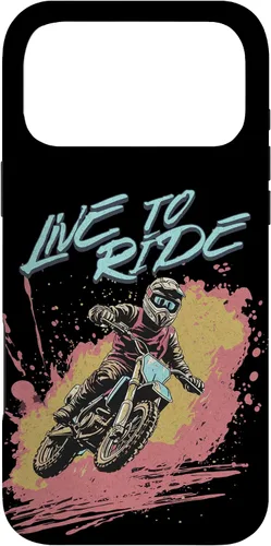 Vista 22 de Live to Ride Dirt Bike Motocross Racing Motorcycle Riding Case for iPhone 16