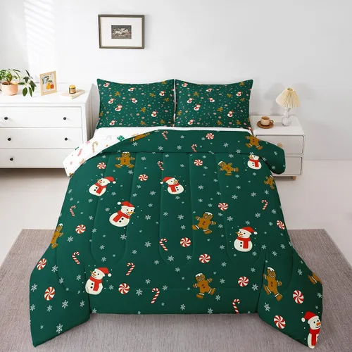 Vista 10 de Erosebridal Juego de edredón divertido de Halloween para niños, juego de ropa de cama de calabaza fantasma, decoración de Halloween para niños