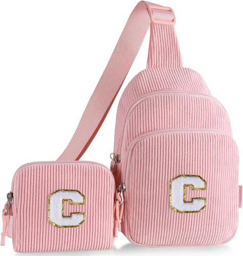 Vista 26 de Riñonera cruzada para niñas, Beige, Small