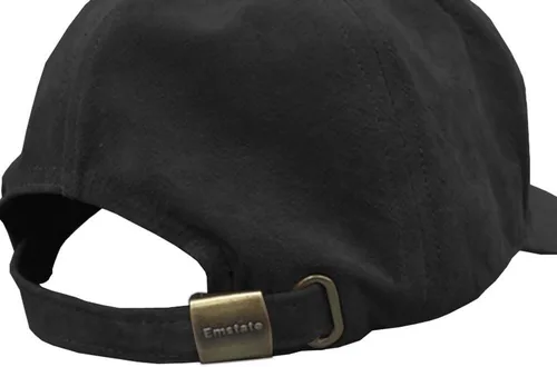 Vista 4 de Gorras de béisbol unisex de piel de ante auténtica, fabricadas en Estados Unidos