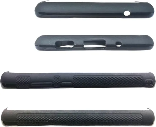 Vista 3 de JUSTRY 5 fundas para teléfono de sublimación compatibles con Samsung Galaxy S20 Plus, vidrio templado, fácil de sublimar, bricolaje, 2 en 1, goma