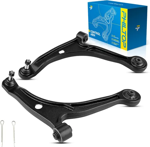 Vista 148 de PHILTOP 6 piezas de brazo de control delantero inferior con barra estabilizadora de rótula para Nissan Rogue 2014-2020 Rogue Sport 2017-2022 Qashqai