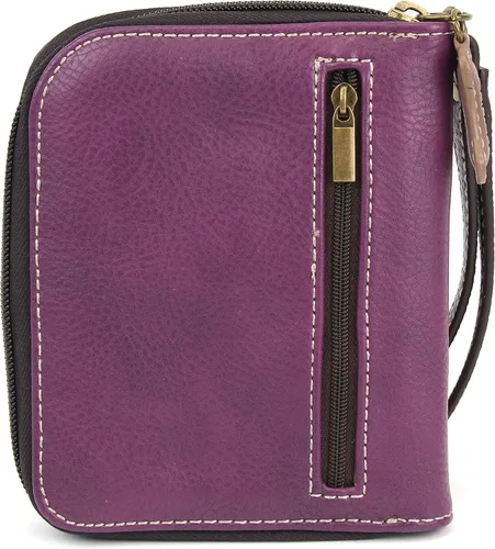 Vista 8 de CHALA Hobo Style - Bolso de hombro grande con cremallera y cartera Chala