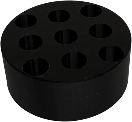 Vista 4 de Cartucho, bolígrafos y soporte para batería 510 - Disco de 9 espacios (negro)