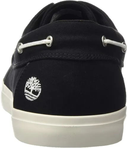 Vista 3 de Timberland Union Wharf - Buey de barco de 2 ojos, color negro, 8 D (M)