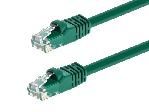 Vista 35 de Monoprice - Cable de red Ethernet Cat6 0.5 pies 24AWG 550MHz UTP de cobre desnudo, negro