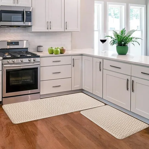 Vista 6 de Alfombra de baño antideslizante, 20 x 32 pulgadas, lavable a máquina y absorbente de agua, alfombra de baño de microfibra suave y gruesa para ducha