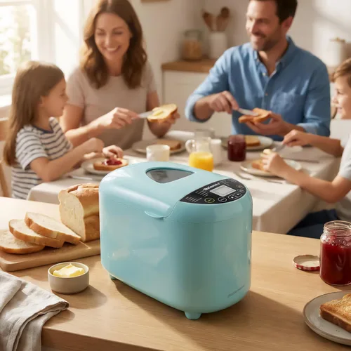 Vista 3 de Elite Gourmet - Máquina para hacer pan programable, 2 libras, 3 tamaños, 19 preajustes, menta Cuenta con ajustes preestablecidos sin gluten, masa