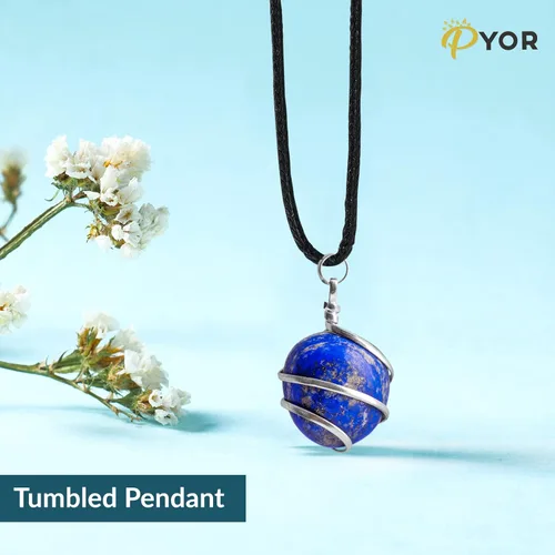 Vista 73 de PYOR Collar con colgante curativo de Reiki de cristal, gemas de buena suerte, prosperidad, riqueza, piedras preciosas naturales, collares de buena