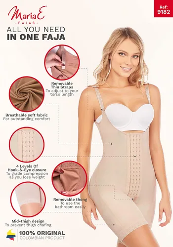 Vista 4 de MARIAE FAJAS Colombianas Post Surgery Liposuction Compression Garment