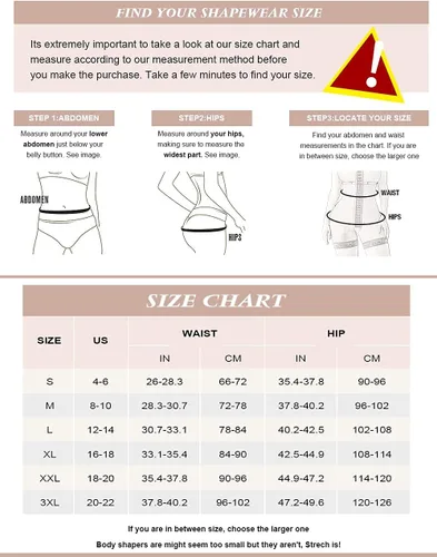 Vista 6 de FeelinGirl Fajas Colombianas Faja moldeadora para mujer, control de abdomen, poscirugía, compresión, faja moldeadora de cuerpo