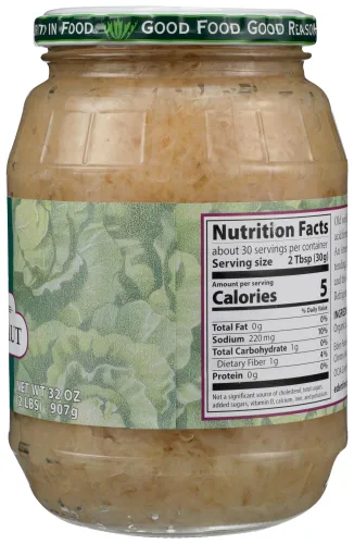 Vista 4 de Eden Foods Chucrut, Og, vidrio, 32 onzas (paquete de 4)