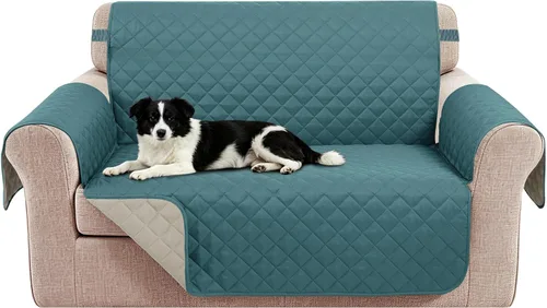 Vista 73 de Fundas para Silla Reclinable Reversibles Funda de Sofá para Mascotas Protector de Muebles Lazy Boy (Silla 23'', Beige/Beige)