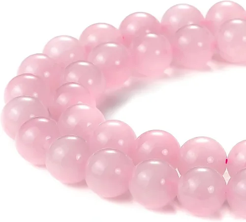 Vista 24 de Cuentas Beadnova redondas de ónix negro de 4 mm, sueltas, para hacer joyas (90-92 piezas)