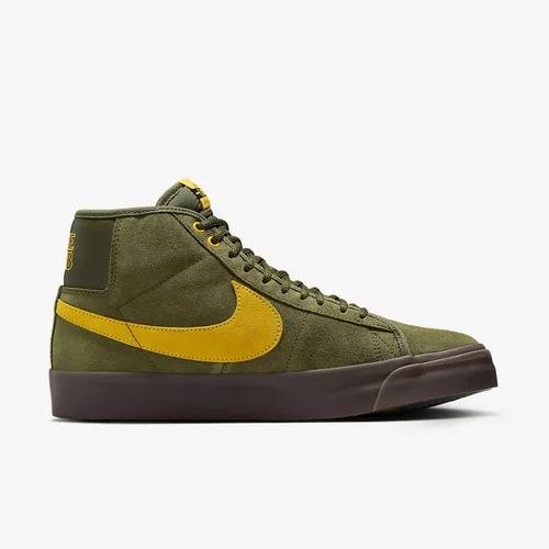 Vista 3 de NIKE SB X ANTIHÉROE BLAZER GT VERDE ROUDO MEDIO / VERDE AMARILLO-RUTO