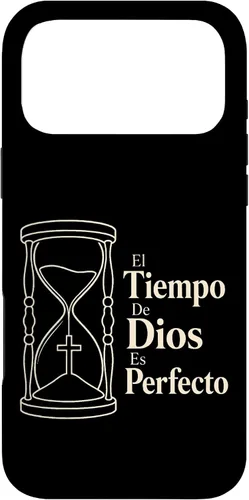 Vista 26 de Fe Cristiana El Tiempo De Dios ES Perfecto Cross - Carcasa para iPhone 16