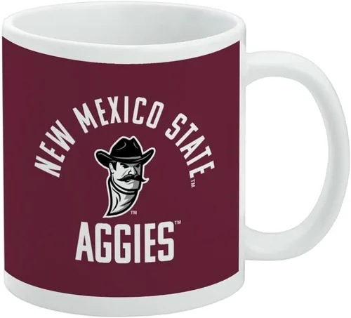 Vista 309 de Taza de cerámica con el logotipo principal de la Universidad Rider, taza de regalo novedosa para café, té y bebidas calientes, 11oz, blanca