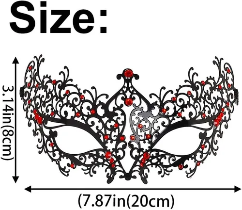 Vista 2 de Campsis Women's Costume Masks