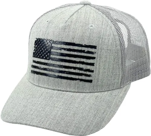 Vista 123 de KBETHOS Tactical Operator Collection USA Fishing Mesh Ballcap Flag Patch America Outdoors Trucker Baseball Cap
