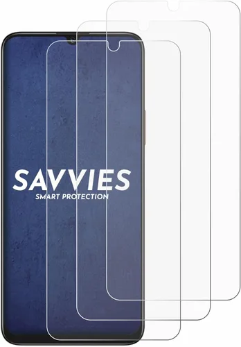 Vista 2 de Savvies Protector de pantalla compatible con Honor X7 Protector de pantalla transparente, paquete de 18
