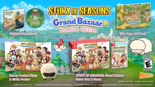 Vista 2 de Story of Seasons Grand Bazaar Premium Edition Nintendo Switch