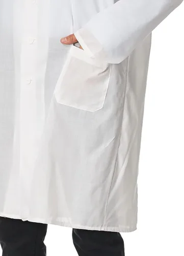 Vista 4 de Ambo Doctor para hombre, disfraz de Forum Novelties, Estándar, Blanco