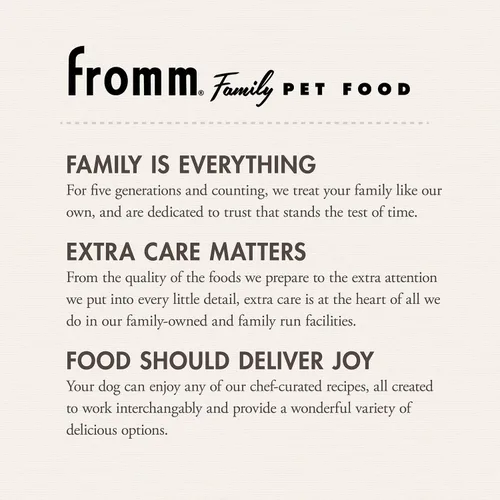 Vista 7 de Fromm Alimento húmedo para perros de carne de res triturada en salsa de cuatro estrellas - Caja de 12 latas