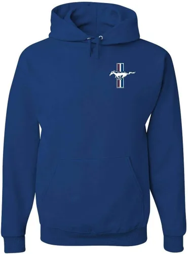 Vista 7 de Ford Mustang The Legend Lives - Sudadera clásica con capucha de Muscle Cars