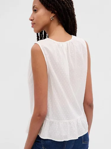 Vista 2 de GAP Camisa Peplum Mujer
