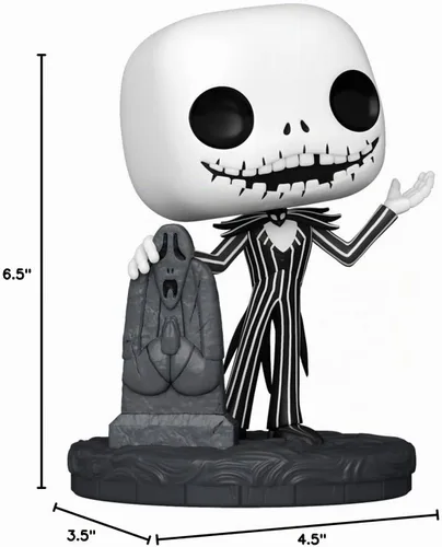 Vista 3 de Funko Pop! Disney La pesadilla antes de Navidad 30 - Jack Skellington