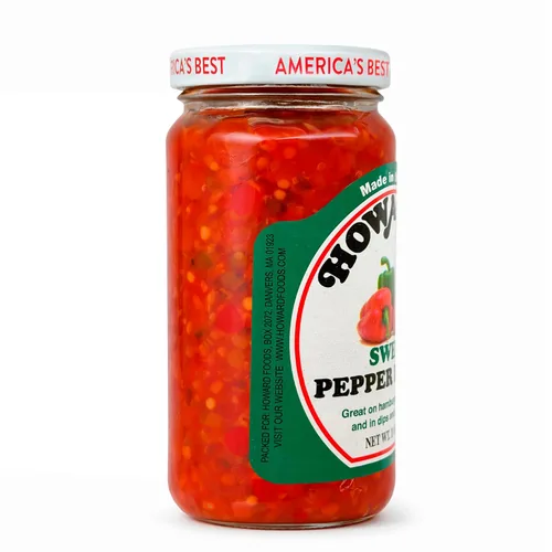Vista 3 de HOWARD'S Premium Sweet Pepper Relish Sin gluten, totalmente natural Perfecto para hamburguesas, perros calientes y salsas 1 paquete (11 onzas)