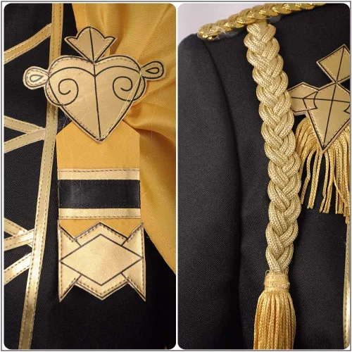 Vista 6 de Fire Emblem Tres Casas Claude Von Regan Cosplay Disfraz Halloween Adulto Traje
