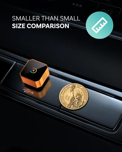 Vista 6 de Adaptador inalámbrico CarPlay 2026 para iPhone, 2 en 1 Plug and Play, convierte con cable a CarPlay inalámbrico Android Auto, conexión automática